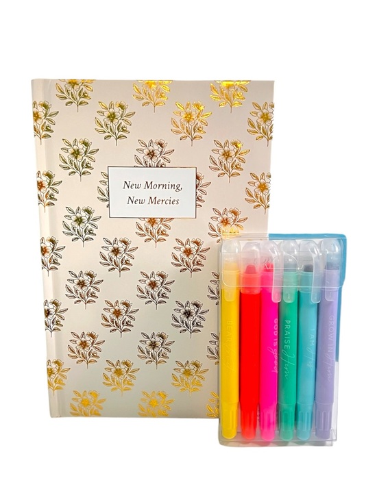 The Daily Grace Co Other - The Daily Grace Co New Morning New Mercies Daily Journal 6 Bible Highlighters